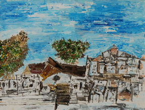 Ram Kumar, Untitled, 2007, Acrylic on paper